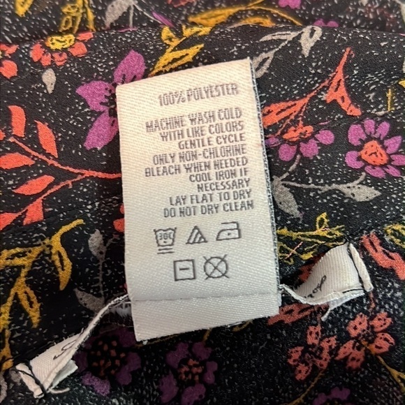 AMERICAN RAG SMALL FLORAL SLEEVELESS MIDI SHEER DRESS - Picture 11 of 11